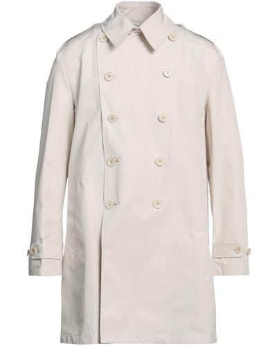 Aspesi Overcoat & Trench Coat - White