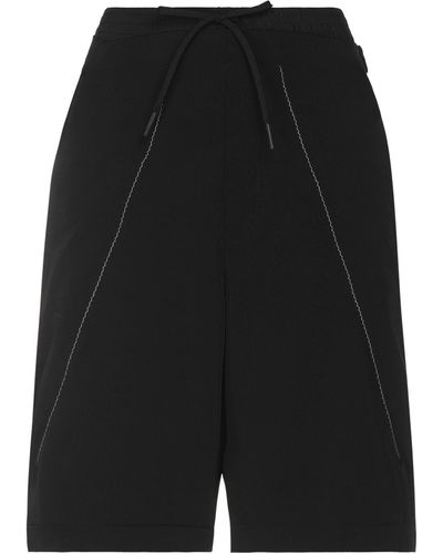High Shorts & Bermuda Shorts - Black