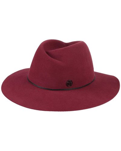 Maison Michel Hat - Red