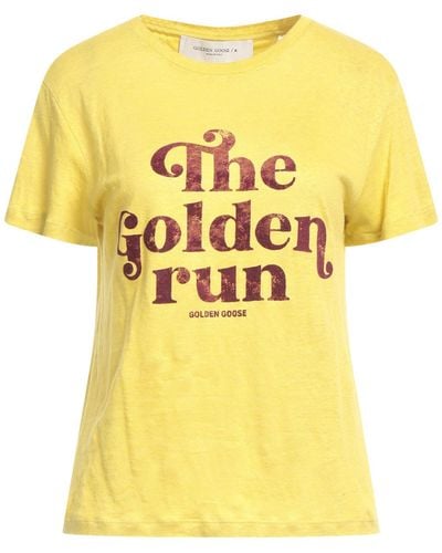 Golden Goose T-shirt - Jaune