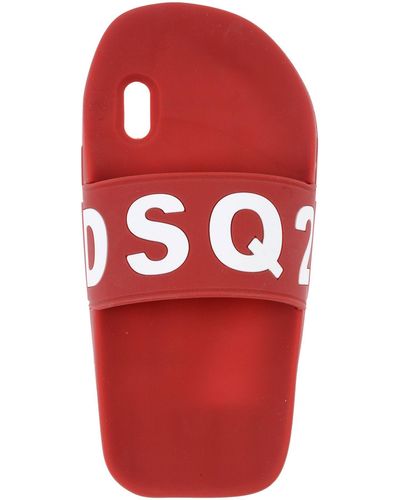 DSquared² Covers & Cases Silicone - Red