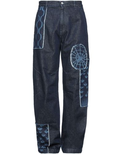 McQ Pantalon en jean - Bleu