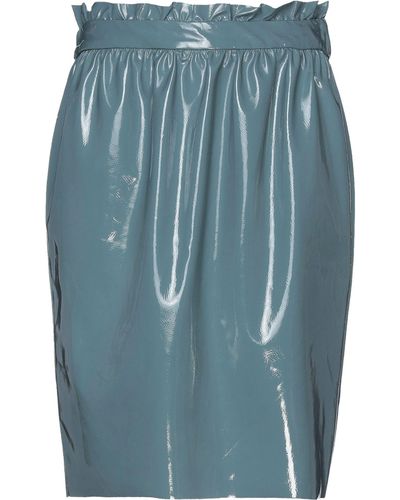 Sandro Ferrone Mini Skirt - Blue
