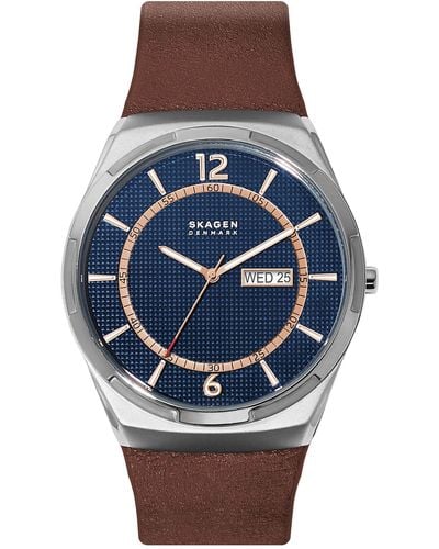 Skagen Armbanduhr - Blau