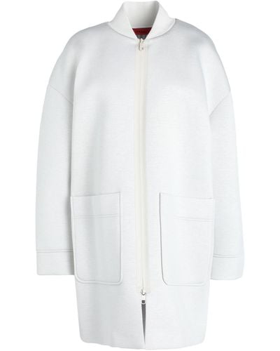 MAX&Co. Overcoat & Trench Coat - White