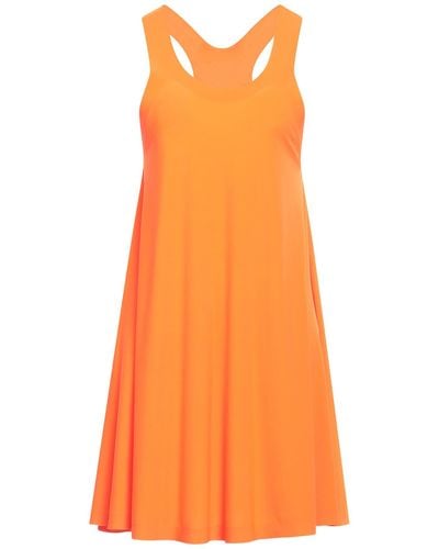 Norma Kamali Mini-Kleid - Orange