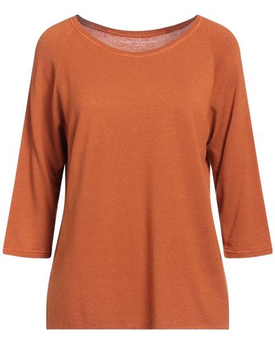Majestic Filatures Sweater Cashmere - Orange