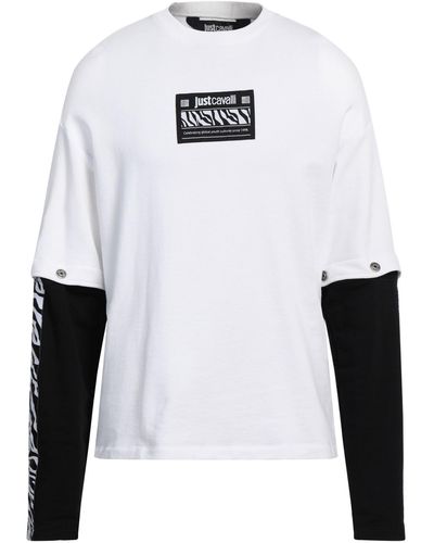 Just Cavalli Sweat-shirt - Blanc