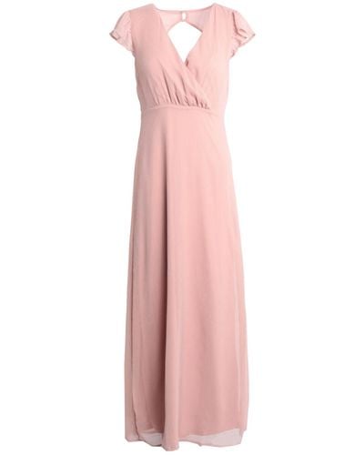 Vila Long Dress - Pink