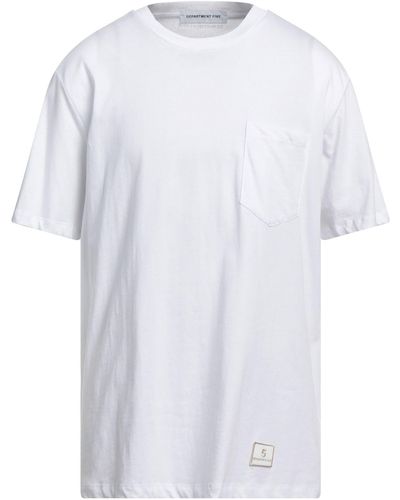 Department 5 T-shirts - Weiß