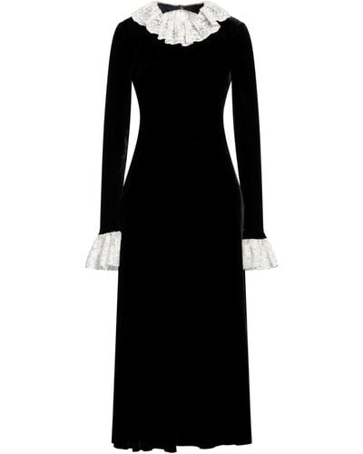 Miu Miu Maxi Dress - Black