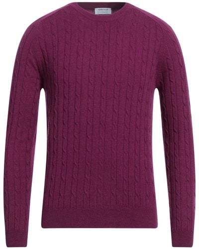Heritage Sweater - Purple
