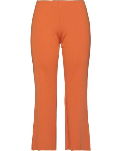 Orange Liviana Conti Pants, Slacks and Chinos for Women | Lyst