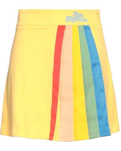 Love Moschino Mini Skirt - Yellow