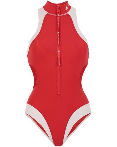 adidas By Stella McCartney Maillot une pièce - Rouge