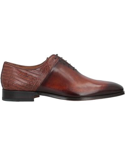 Stemar Lace-up Shoes - Brown