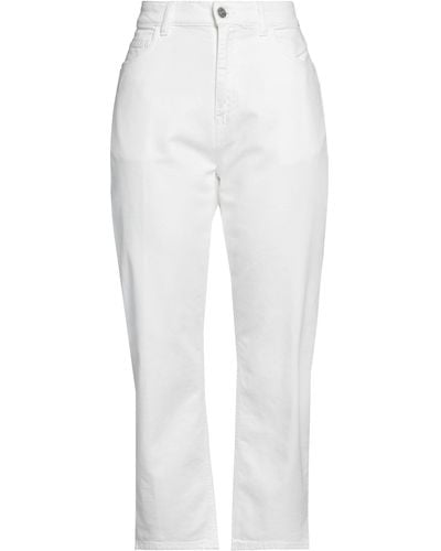 Jucca Pantalon en jean - Blanc
