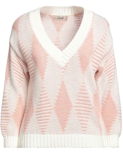 CROCHÈ Pullover - Pink