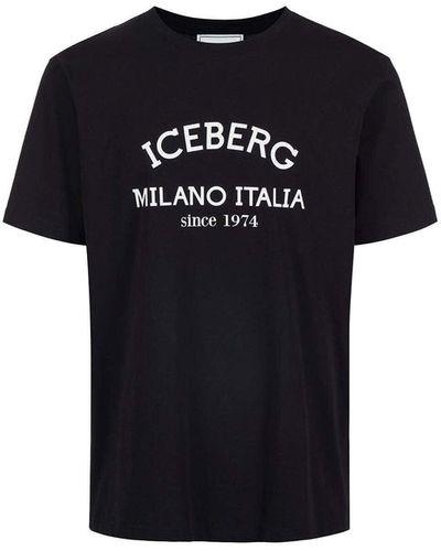 Iceberg T-shirts - Schwarz