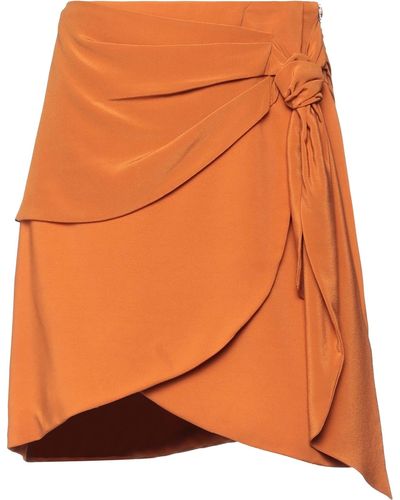 FEDERICA TOSI Mini Skirt - Orange