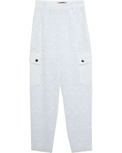 SIMONA CORSELLINI Pantalone - Bianco