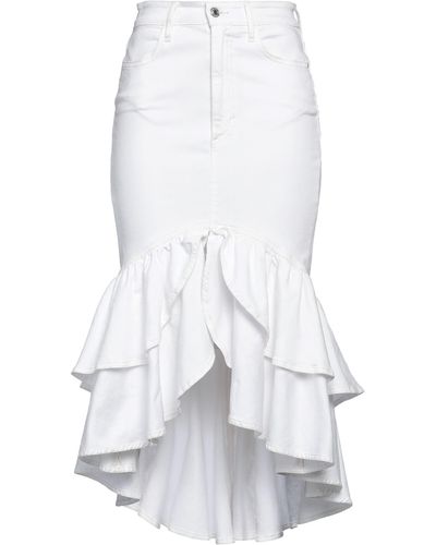 Guess Denim Skirt - White