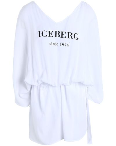 Iceberg Vestido de playa - Blanco