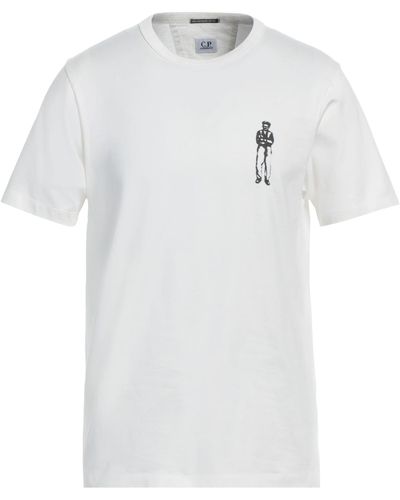 C.P. Company Camiseta - Blanco