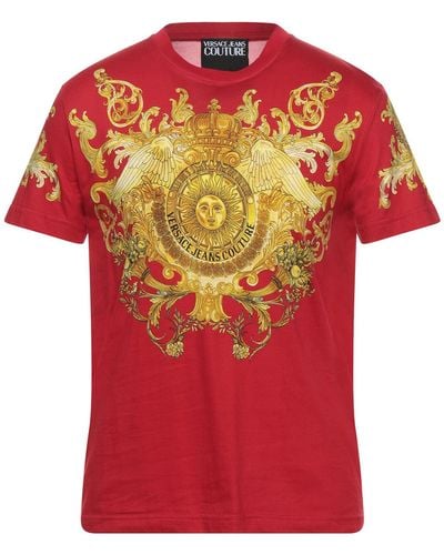 Versace T-Shirt Cotton - Red
