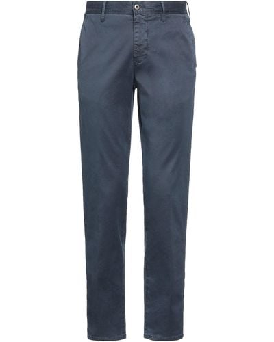 Incotex Trousers Cotton, Elastane - Blue