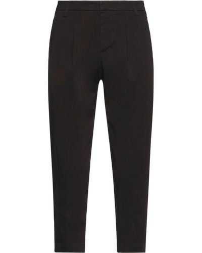 Entre Amis Cropped Trousers - Black