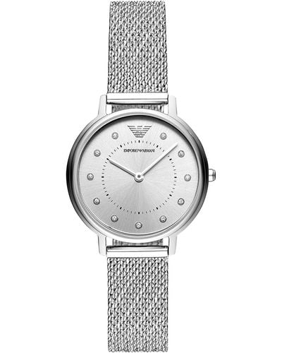 Emporio Armani Wrist Watch - Metallic