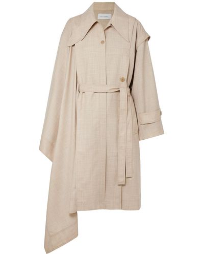 Low Classic Overcoat & Trench Coat - Natural