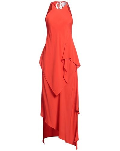 Erika Cavallini Semi Couture Vestido largo - Rojo