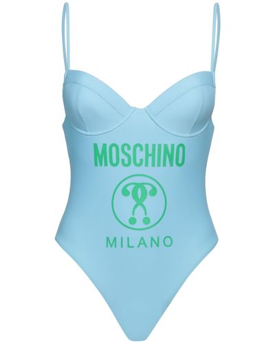 Moschino One-piece Swimsuit - Blue