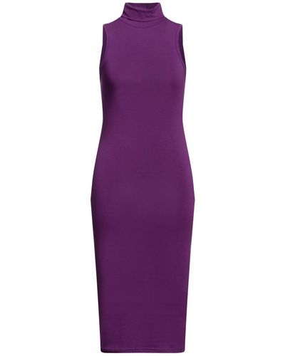 Mangano Midi Dress - Purple