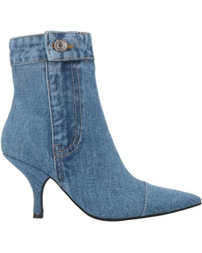Jeffrey Campbell Ankle Boots - Blue