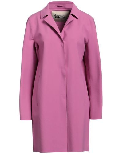 Herno Overcoat & Trench Coat - Pink