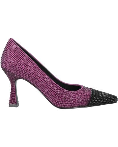 Bibi Lou Court Shoes - Purple