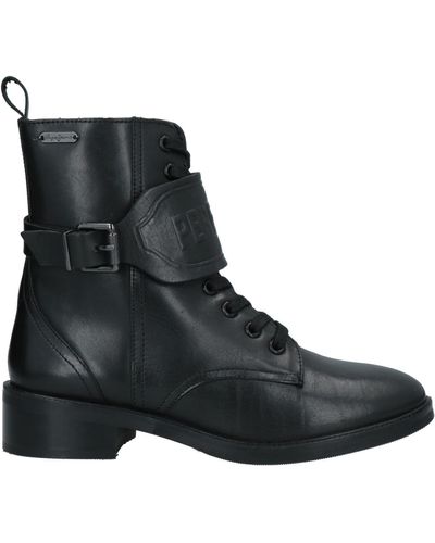 Pepe Jeans Ankle Boots - Black