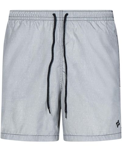 Drumohr Short de bain - Gris