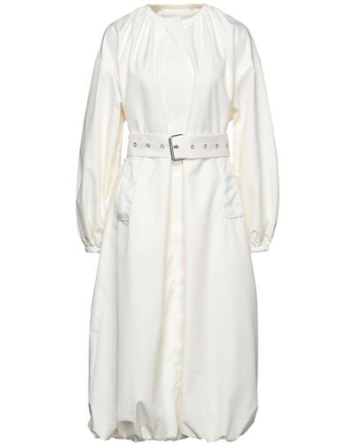 NA-KD Overcoat - White