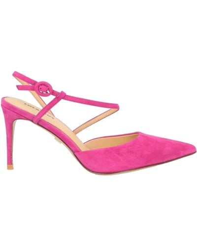 Lola Cruz Court Shoes - Pink