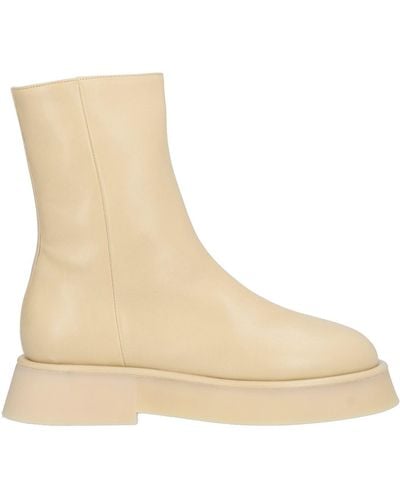Wandler Ankle Boots - Natural