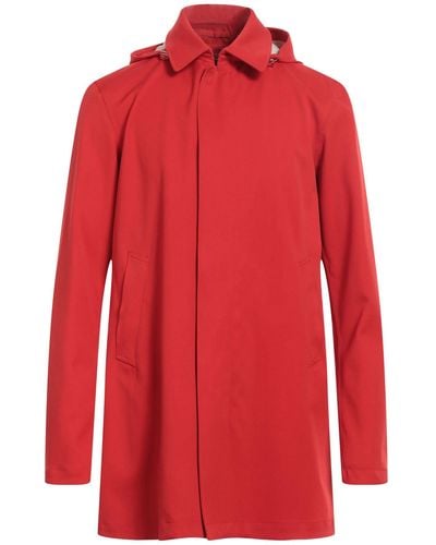 Herno Overcoat & Trench Coat - Red