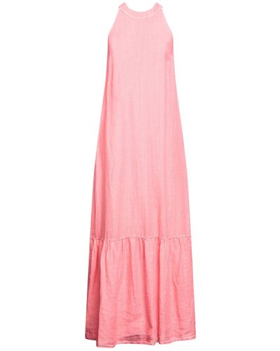 120% Lino Maxi Dress - Pink