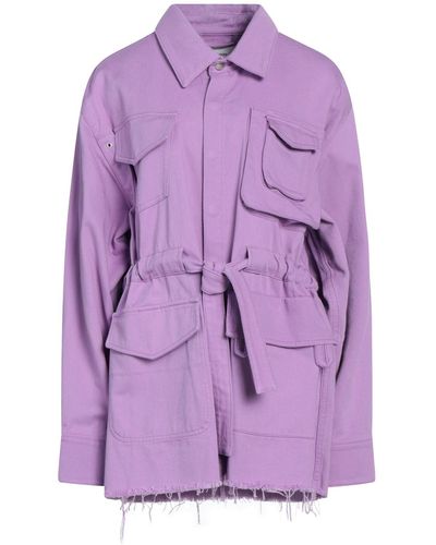 Marques'Almeida Denim Outerwear - Purple