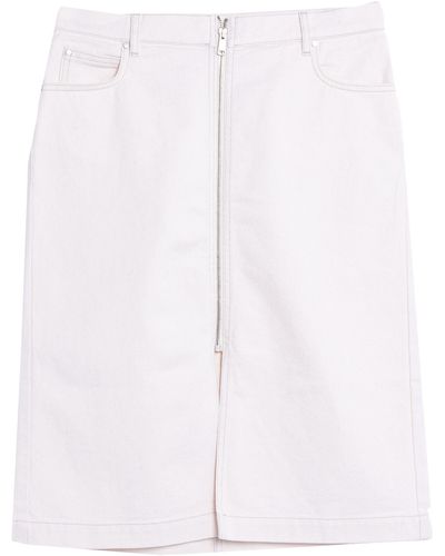 Belstaff Denim Skirt - White