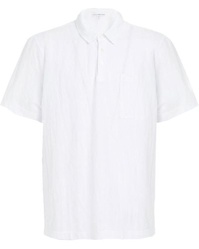 James Perse Poloshirt - Weiß