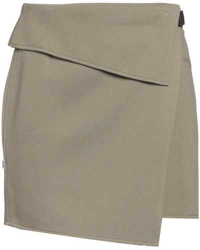 Jijil Military Mini Skirt Cotton, Polyester - Natural